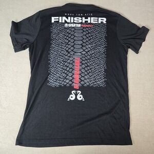 Spartan Race‎ Sprint Shirt Women XL Black Craft Finisher Obstacle Athletic Tee
